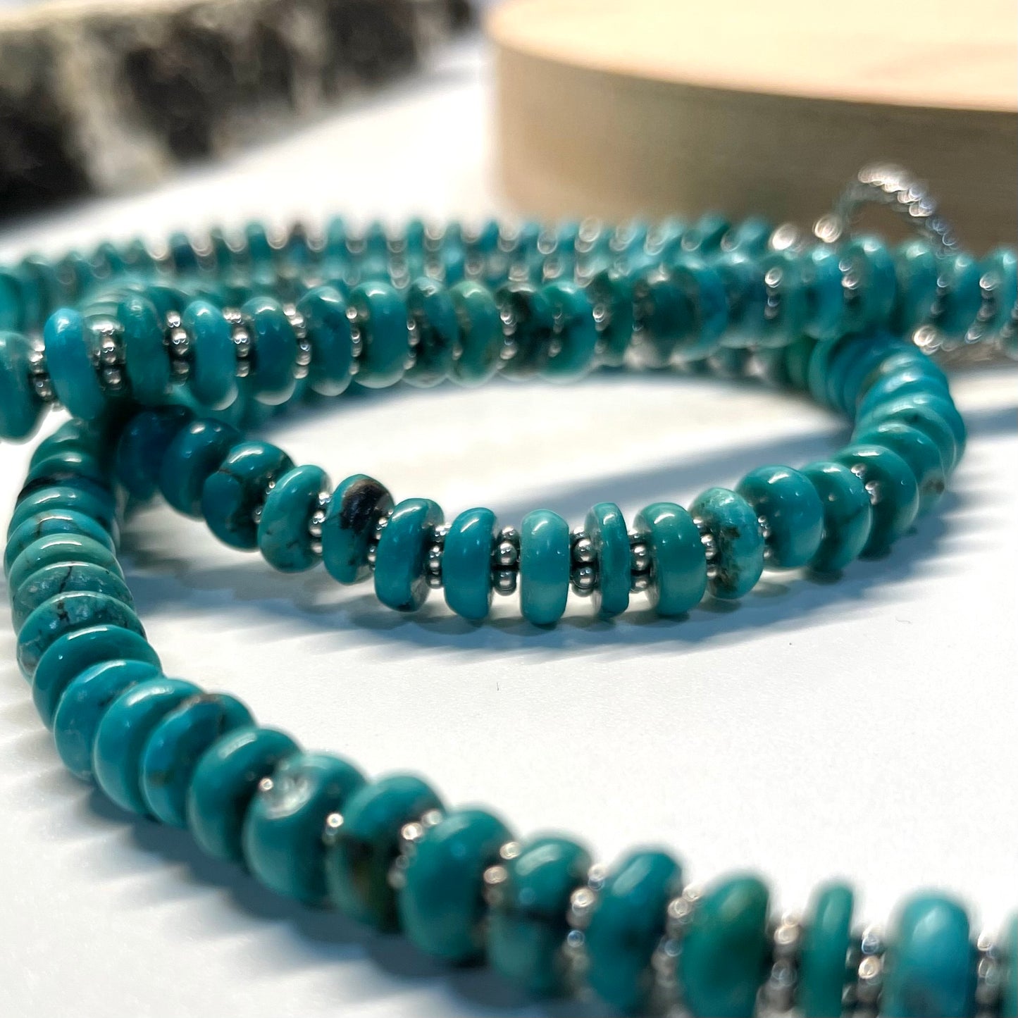 Turquoise Beaded Necklace